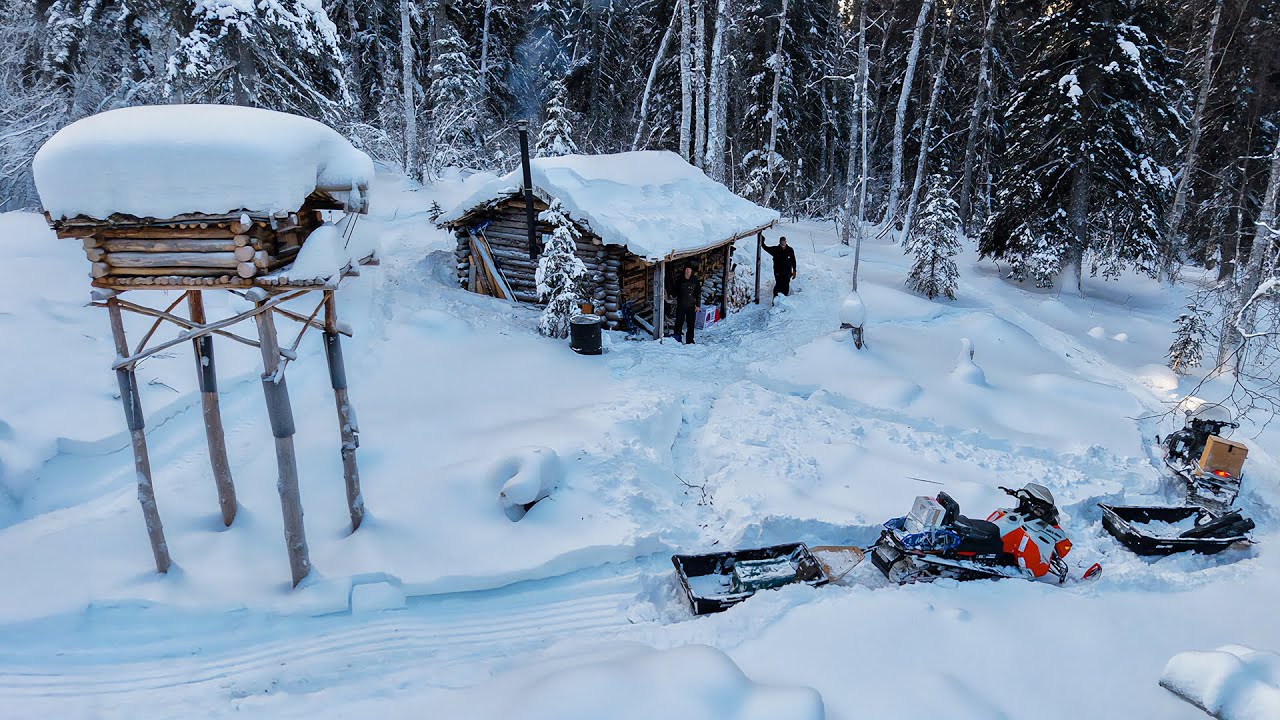 Off-Grid Alaska: Winter Trapping & Trail Breaking |EP18|