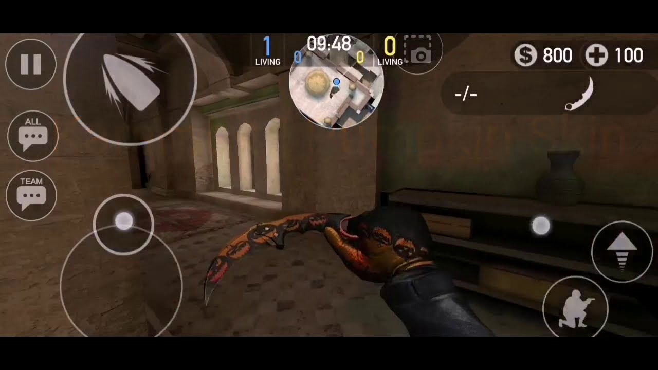 Forward Assault Karambit | Pumpkin Skin