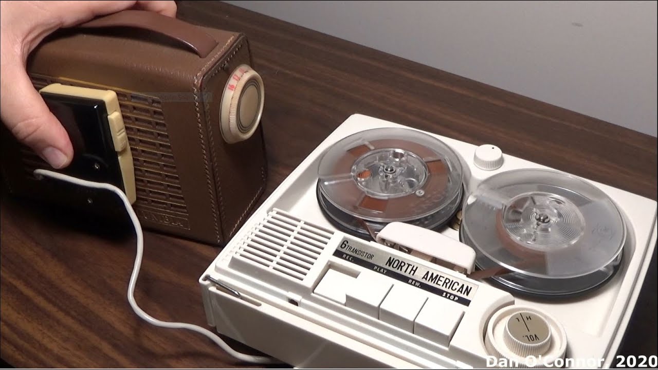 North American N 678 Tape Recorder (Early 1960's)