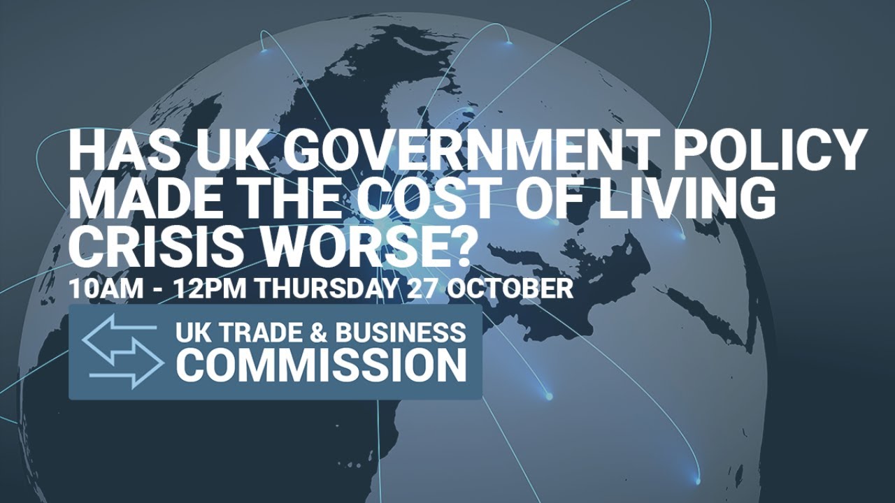 Has UK Government policy made the cost of living crisis worse?