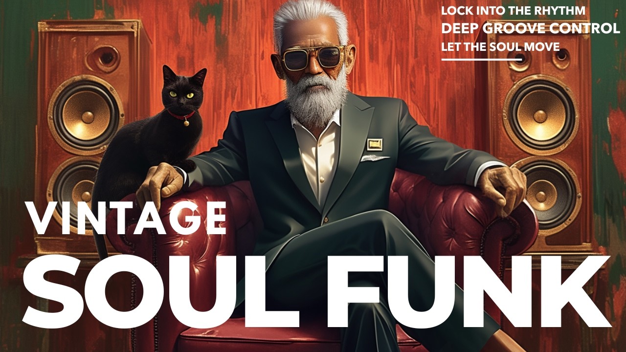 Vintage Soul & Funk 🎷 | Deep 70s Groove and Low-End Funk Flow for the Modern Urban Night