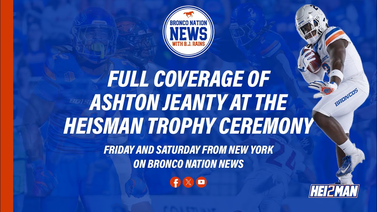 BNN LIVE FROM NEW YORK: Ashton Jeanty, Spencer Danielson, Jeramiah Dickey ahead of Heisman ceremony