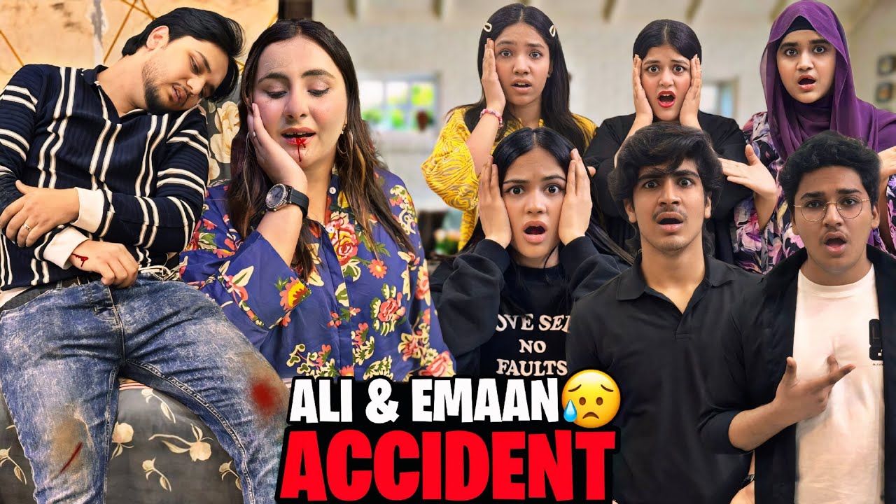 ALI & EMAAN KA ACCIDENT HO GYA // EMAAN KA DAANT TOOT GYA // YE SUB RAFAY PANOTI KI WAJA SE HA