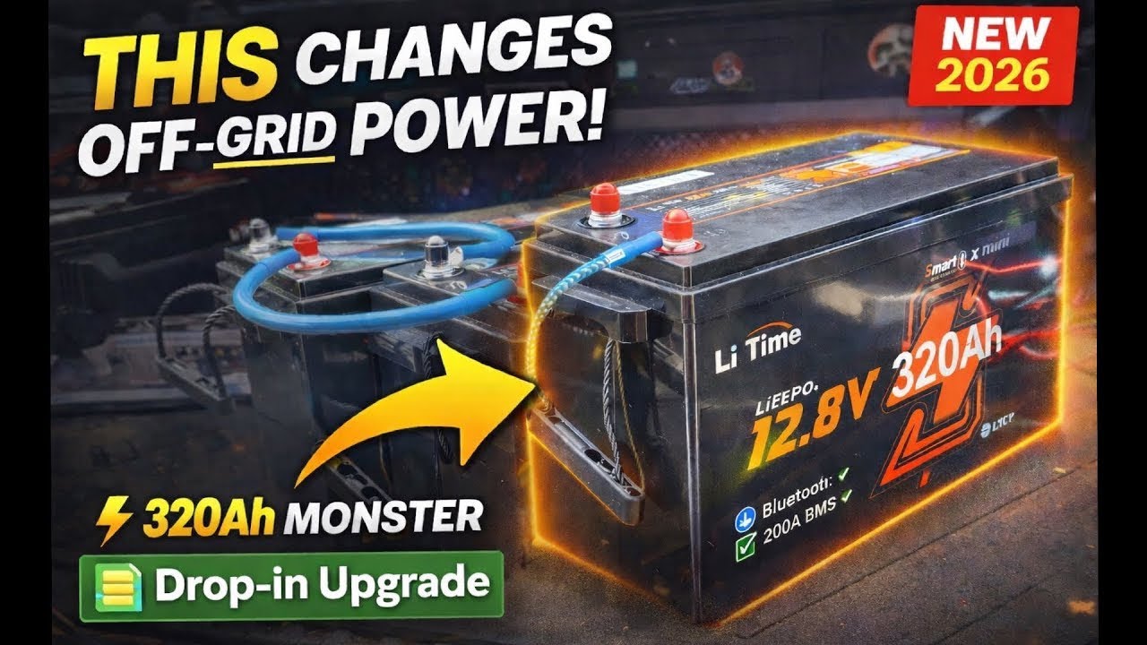 This 320Ah Battery Just Changed Off-Grid Power Forever