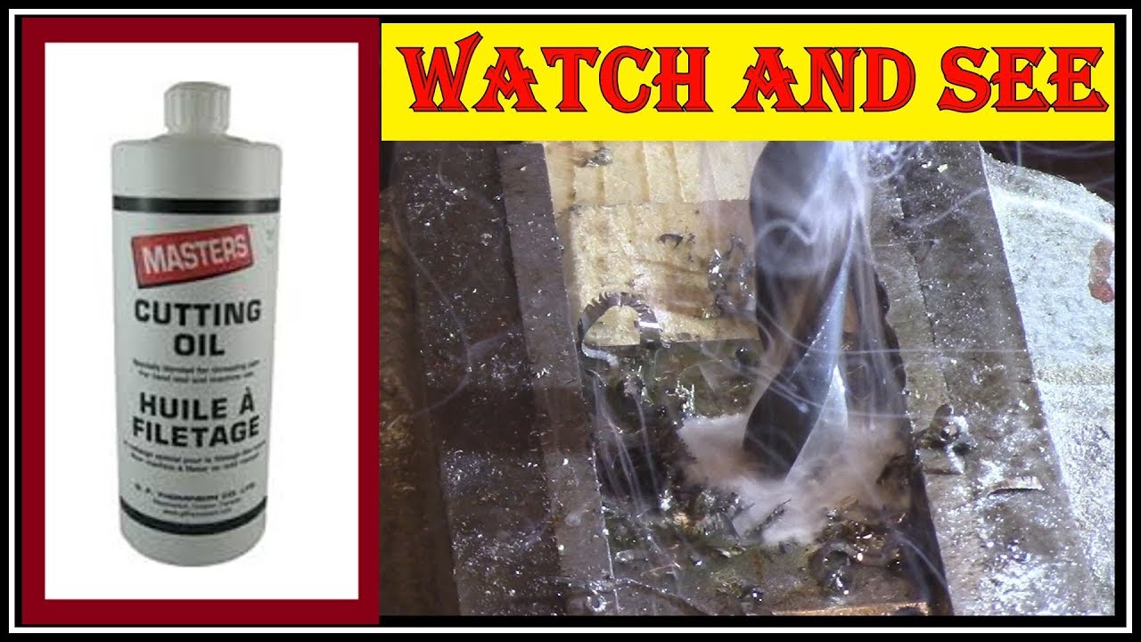 MASTERS  DRILLING/TAPPING CUTTING OIL  REVIEW - THE BEST  CUTTING OIL/FLUID  TO USE  FOR THE MONEY