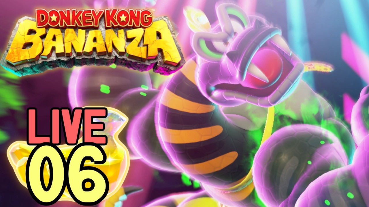 Let's Play Donkey Kong Bananza LIVE! (Part 6)