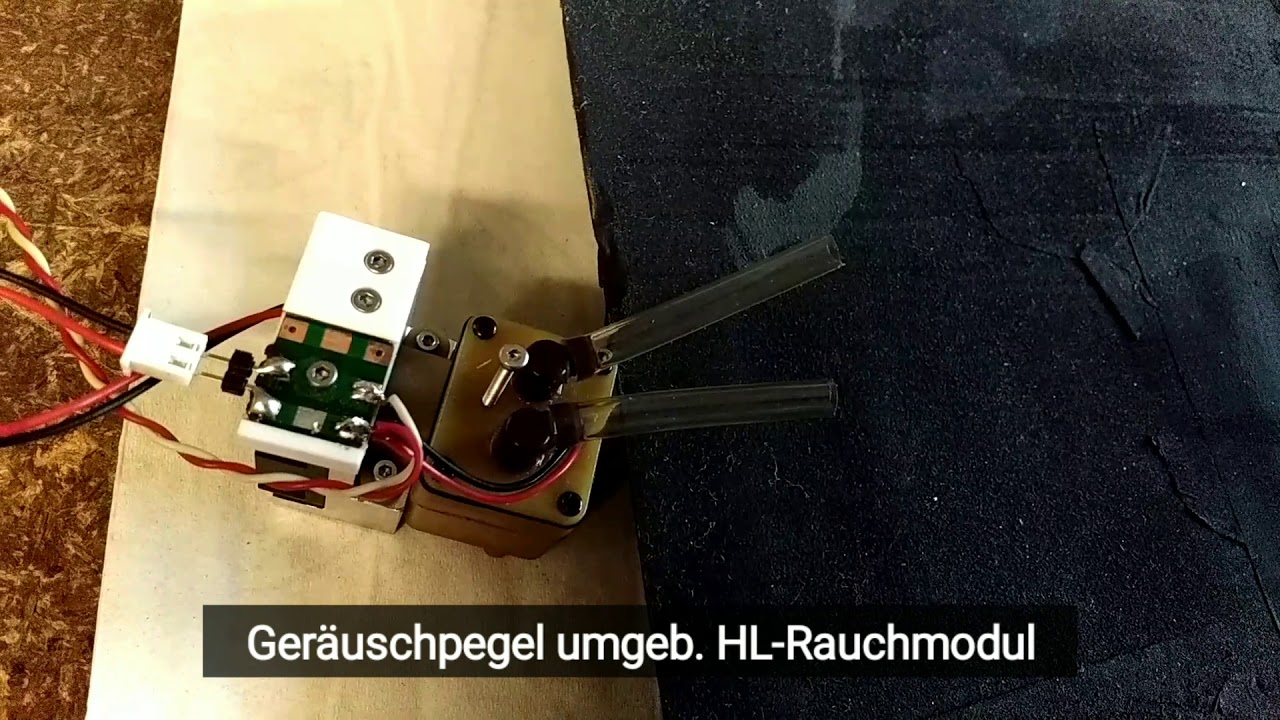RC Panzer M 1:16 Rauchmodul Umbau Test 1 , Heng Long Rauchmodul , Umbau Rauchmodul  von  Licmas 1