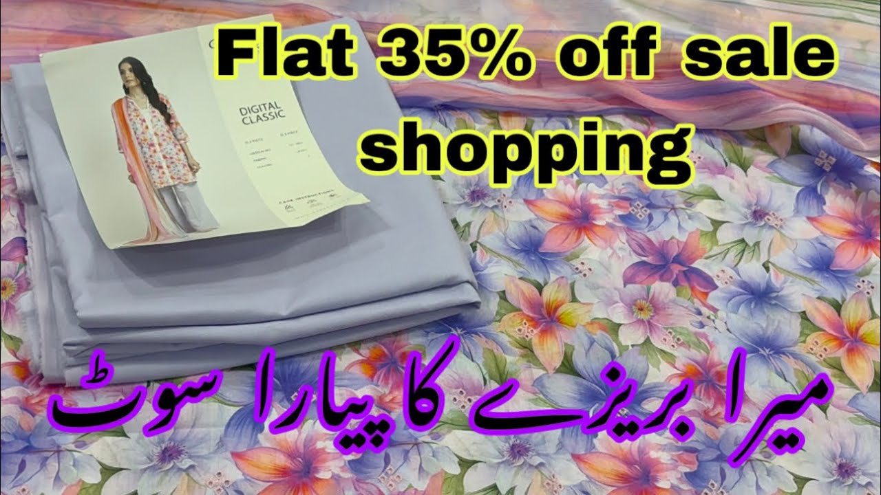 Bareeze flat 35% sale shopping haul || hit codes