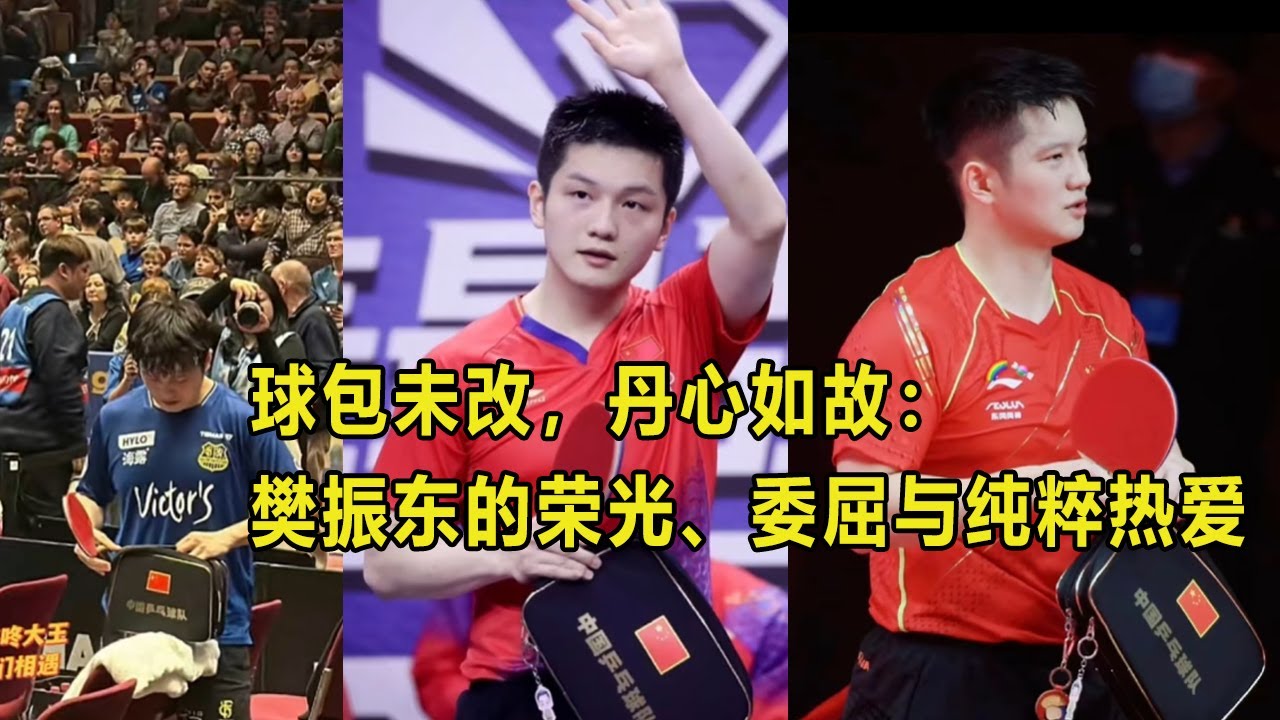 球包未改，丹心如故：樊振东的荣光、委屈与纯粹热爱