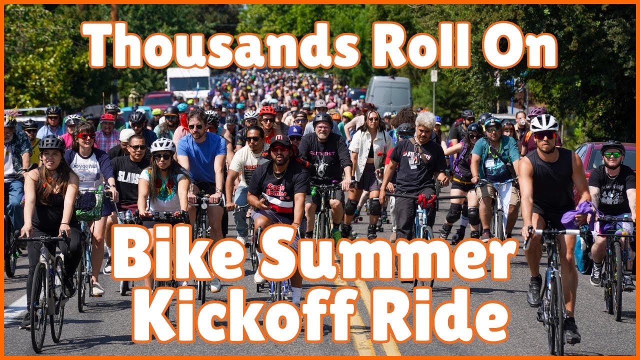 Bike Summer Kickoff Ride Draws Thousands