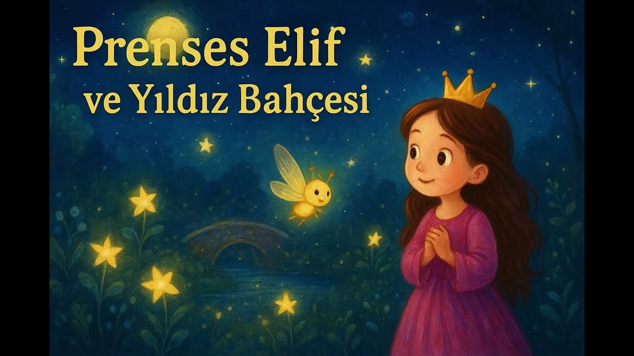 Prenses Elif ve Yıldız Bahçesi ✨ Çocuklar İçin Uyku Masalı