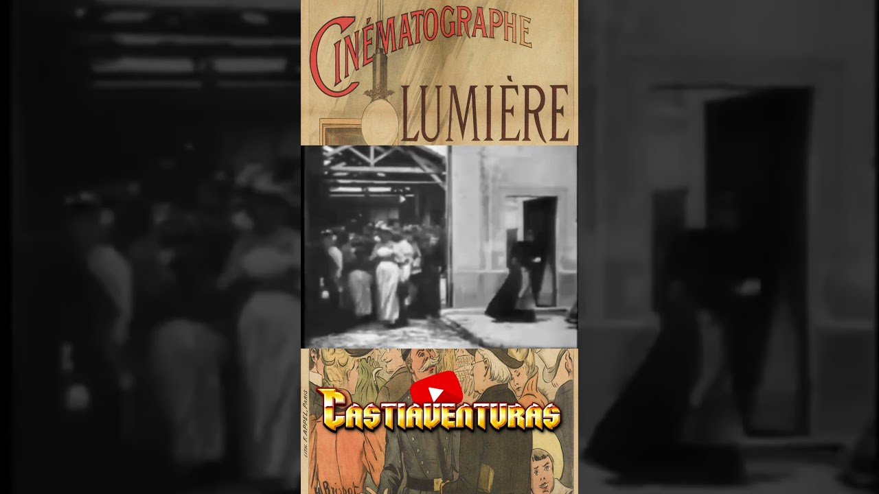 Esta es la primera pel&iacute;cula de la historia proyectada en 1895 por los hermanos Lumi&egrave;re