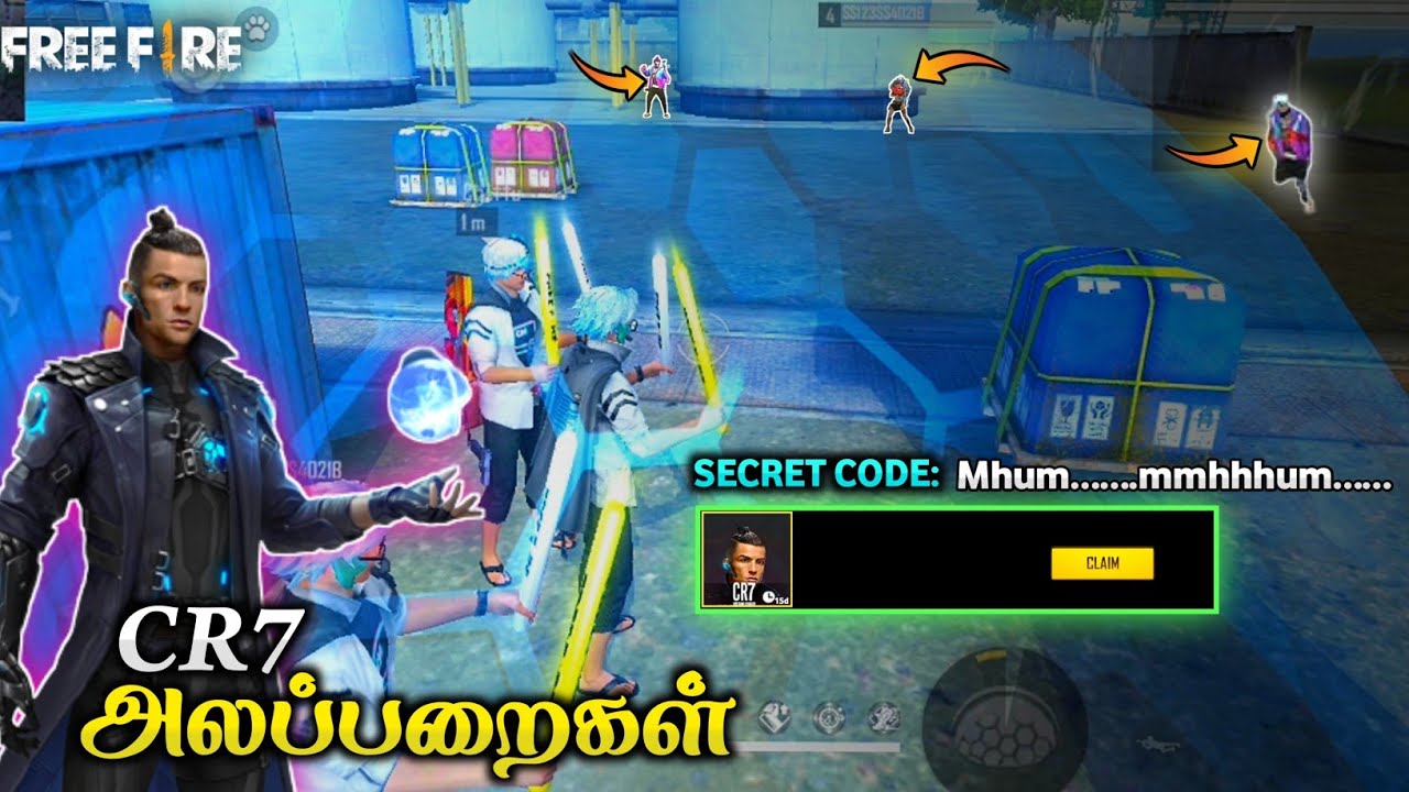 😱CR7 அலப்பறைகள்💥||Free Fire Clash Squard Rank Attacking Gameplay Tamil || funny commentry
