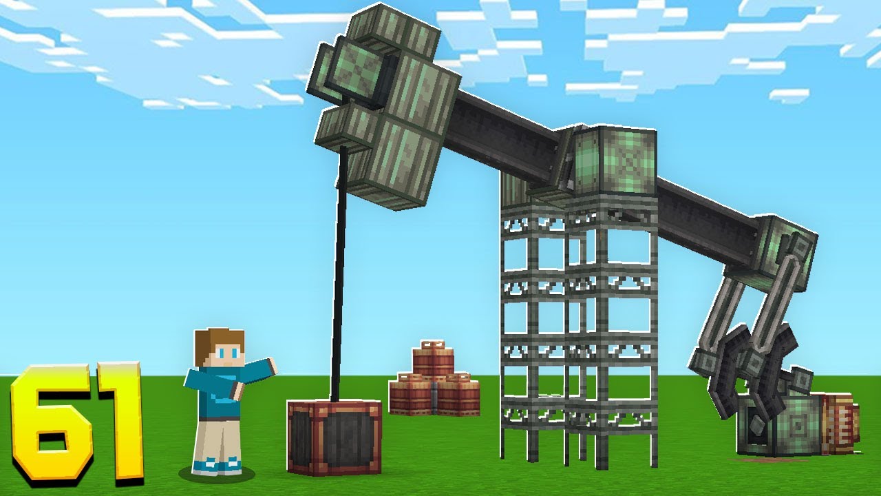 FIZ UMA MEGA BOMBA DE PETRÓLEO / FAZENDINHA DO CREATE #61