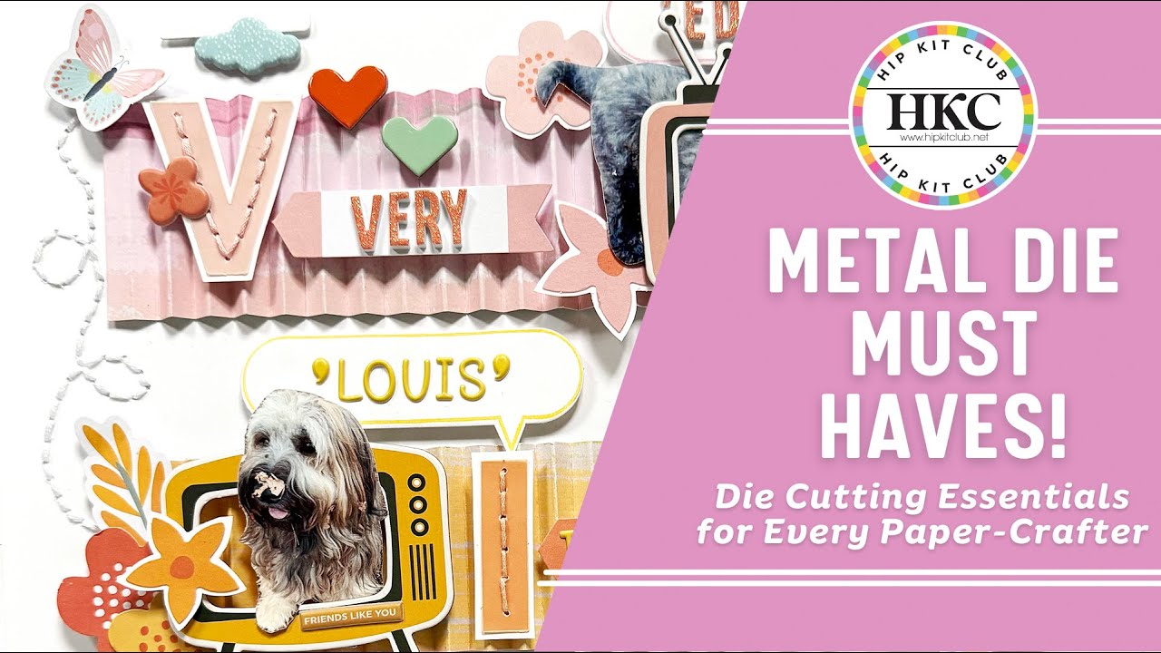 CREATE WITH CHIPBOARD FRAMES AND SPEECH BUBBLES STAMPS & DIES - ANKE KRAMER - FEBRUARY 2025 HIP KITS