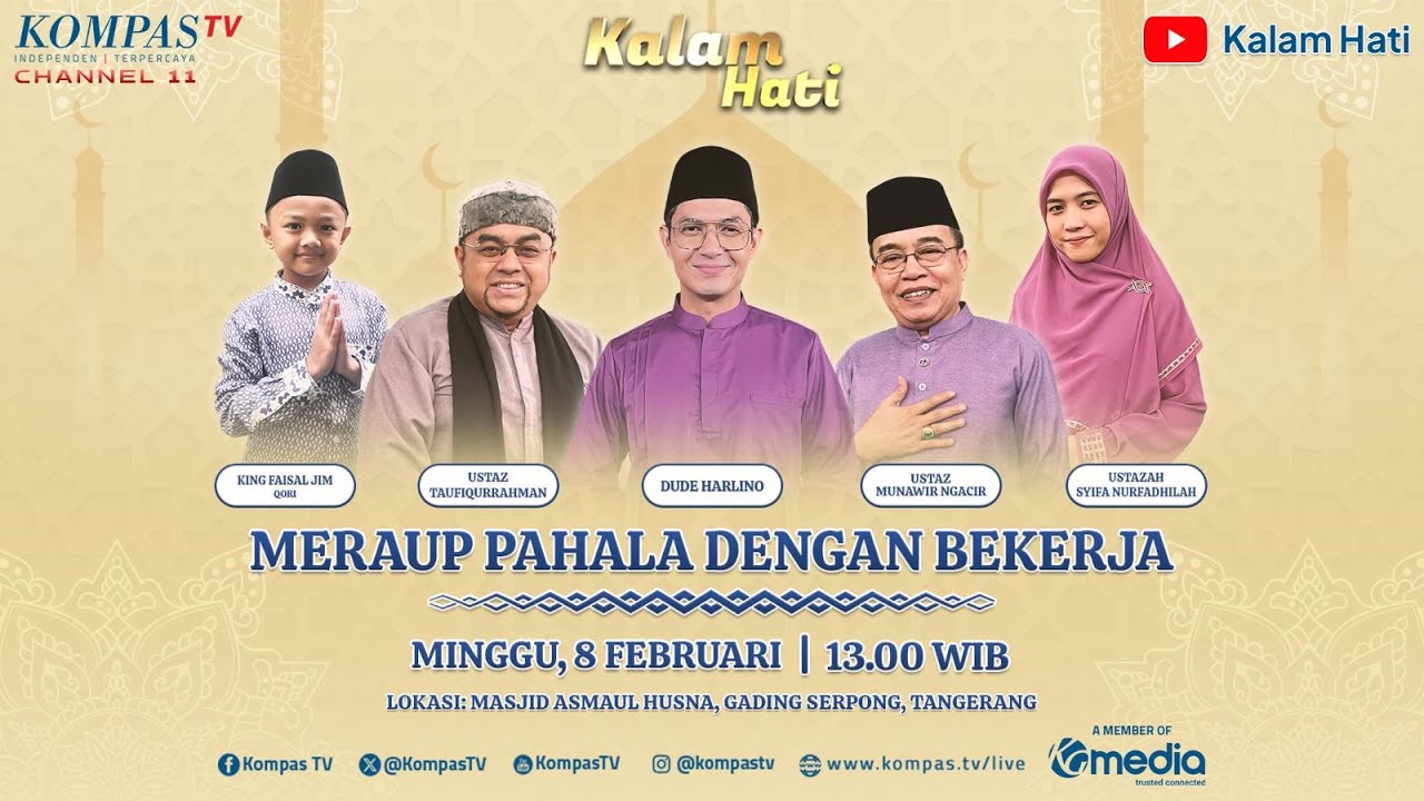 LIVE - Meraup Pahala dengan Bekerja | KALAM HATI