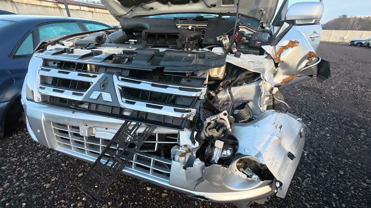 Praca silnika Mitsubishi Pajero 3.2 D-ID Euro5 4M41 -  Stacja Demontażu Przystajń!#pajero