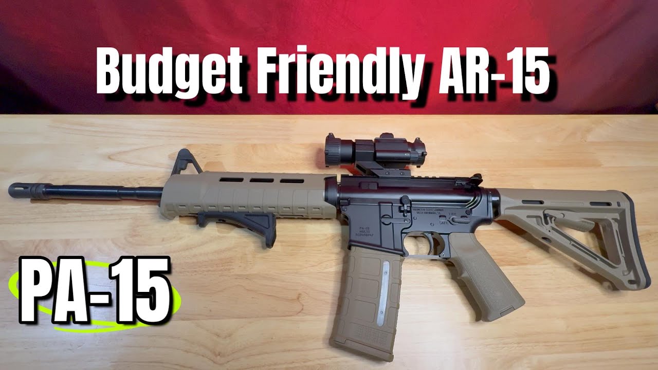 PSA PA-15 5,56 мм &mdash; обзор/диапазон (бюджетный AR-15)