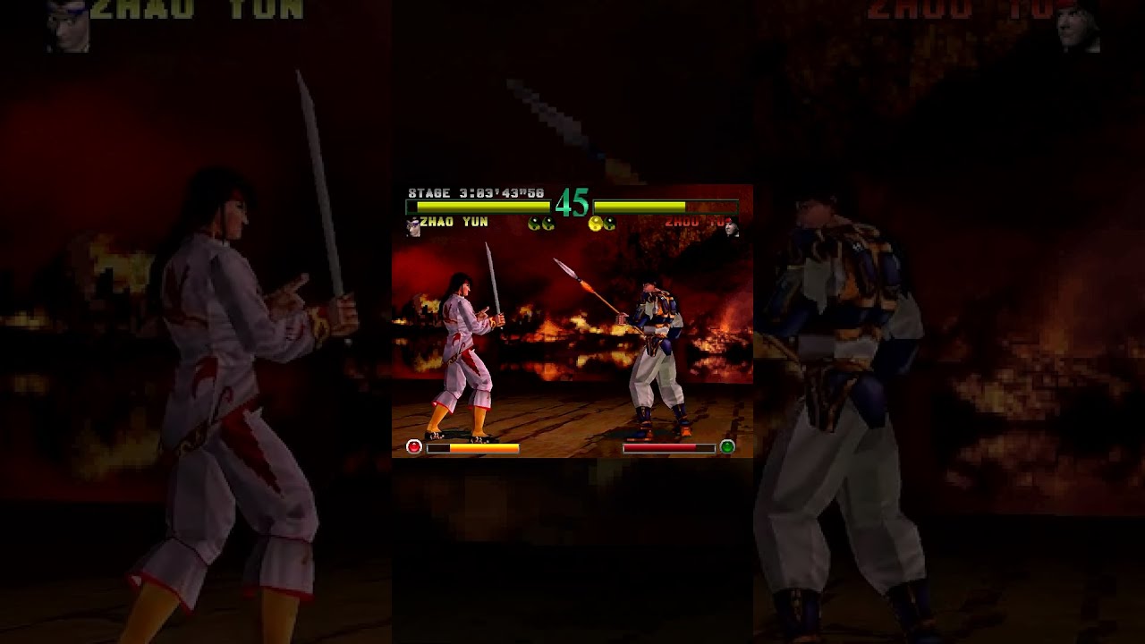 Dynasty Warriors / 三國無双 (1997) Omega Force / Koei #fightinggames #retrogaming