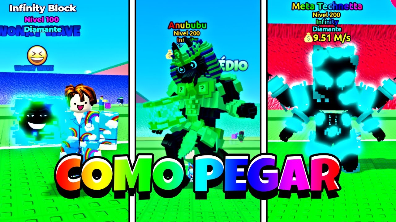COMO PEGAR OS NOVOS BRAINROTS *INFINITYS* NO FUJA DO TSUNAMI