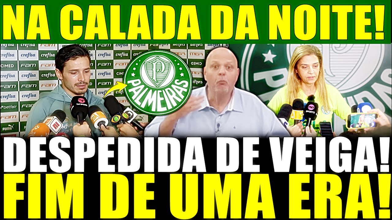 NA CALADA DA NOITE!! DESPEDIDA DE RAPHAEL VEIGA! FIM DE UMA ERA! ABEL PEDE SUBSTITUTO URGENTE!