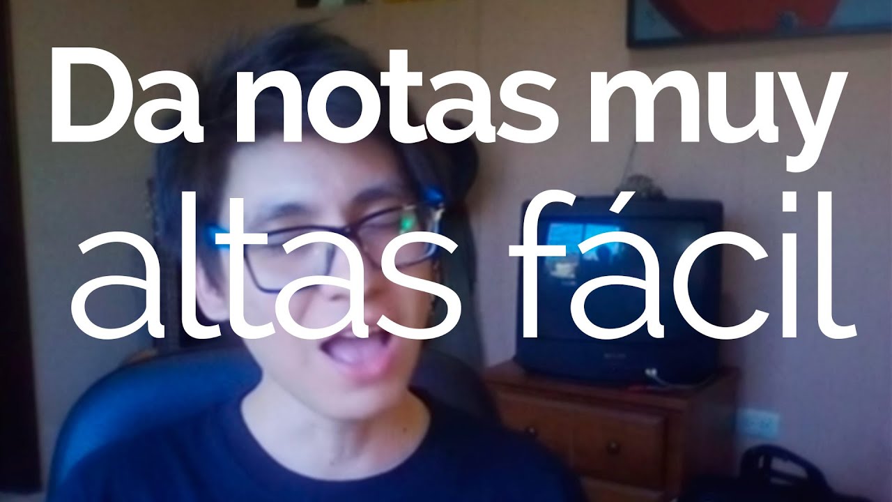 Clases de canto - Alcanzar notas altas facil y potentes