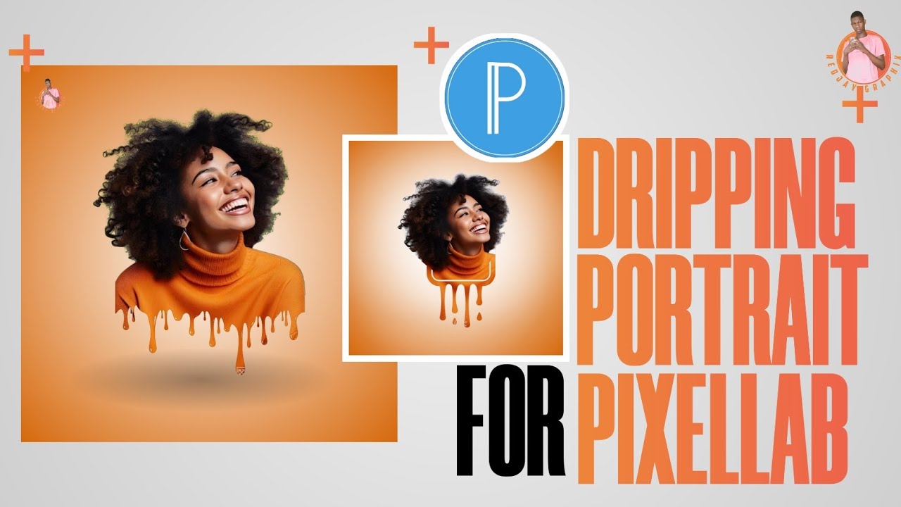 DRIPpING Portrait Sur Pixellab 🔥💧