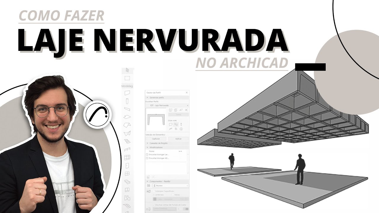 Como fazer Laje Nervurada no Archicad! | Hub Prática Criativa
