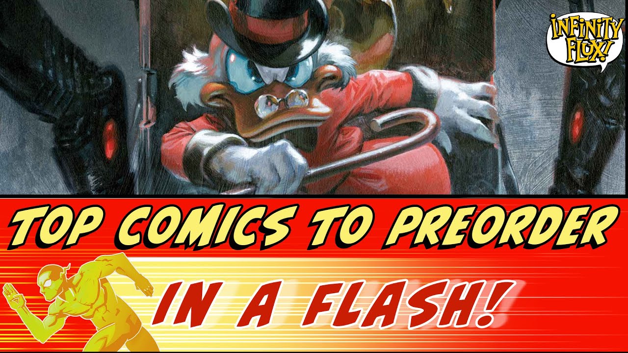Top Comics to Preorder in a Flash! 10 Comics & Covers to Preorder Now in Just 10 Minutes for 7/9