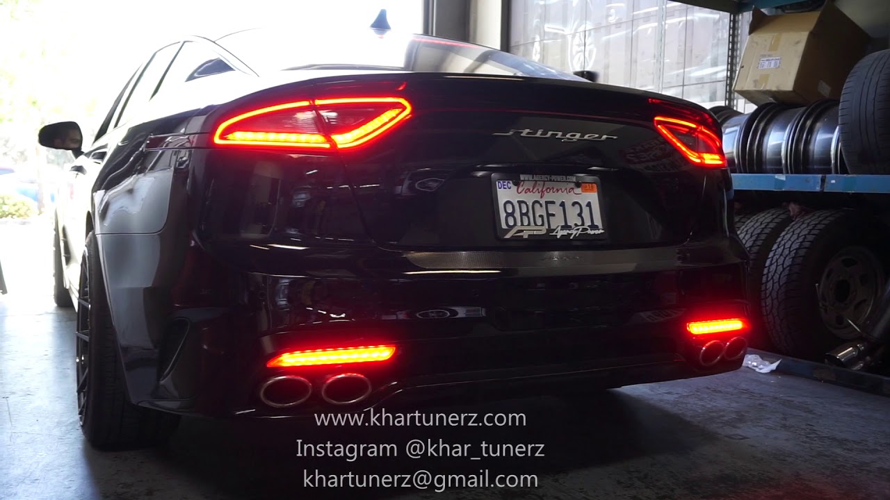 2018 Kia Stinger Rear LED Turn Signal Reflector - KHARTUNERZ