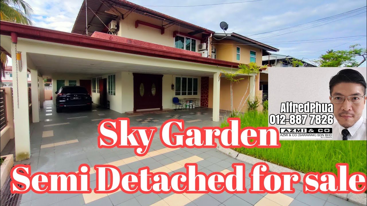 Double Storey Semi Detached Sky Garden, Kuching