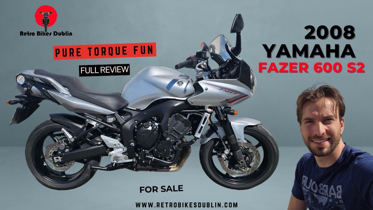 2008 Yamaha FZ6 Fazer S2: The Versatile Middleweight Champion for Every Ride! | Retro Bikes Dublin