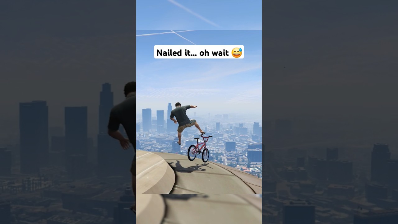 Michael's BMX tricks are next level #shorts