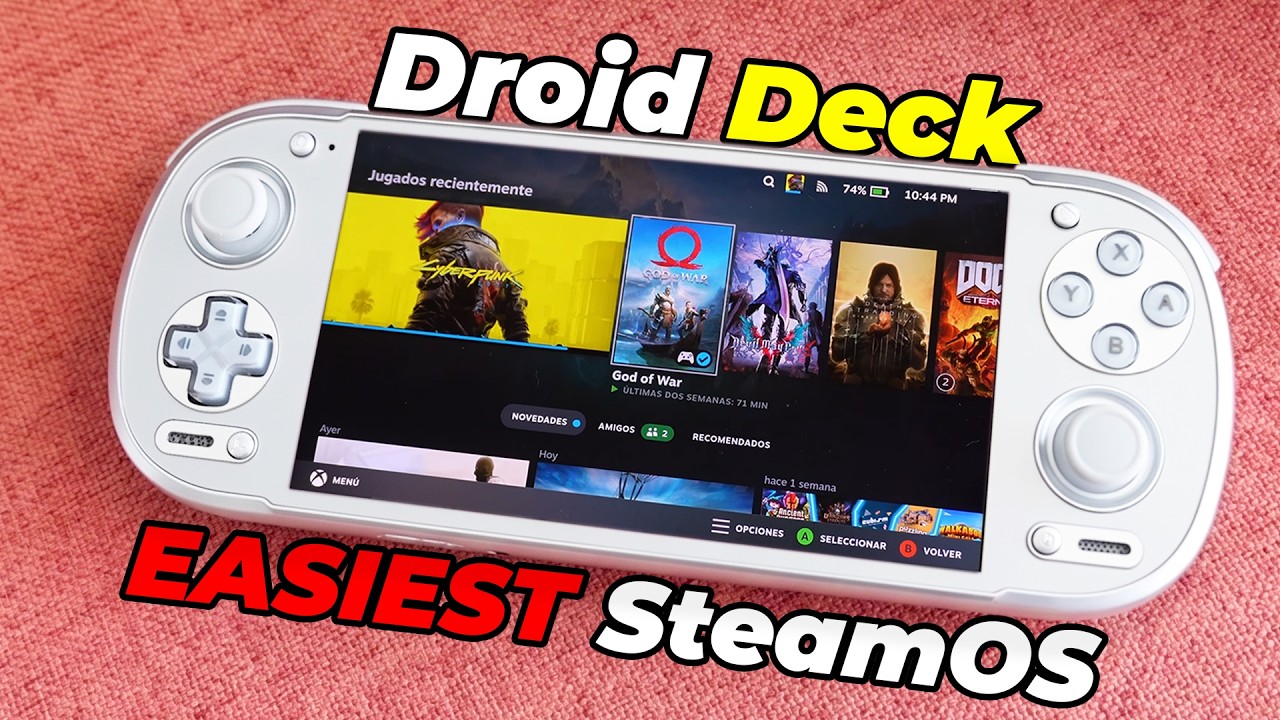 Droid Deck in Retroid Pocket 6 and AYN Odin 3: Easiest Way To Play Steam Games?