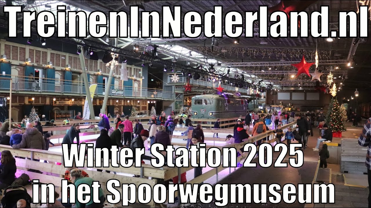 Winter Station in het Spoorwegmuseum in Utrecht - Editie 2025