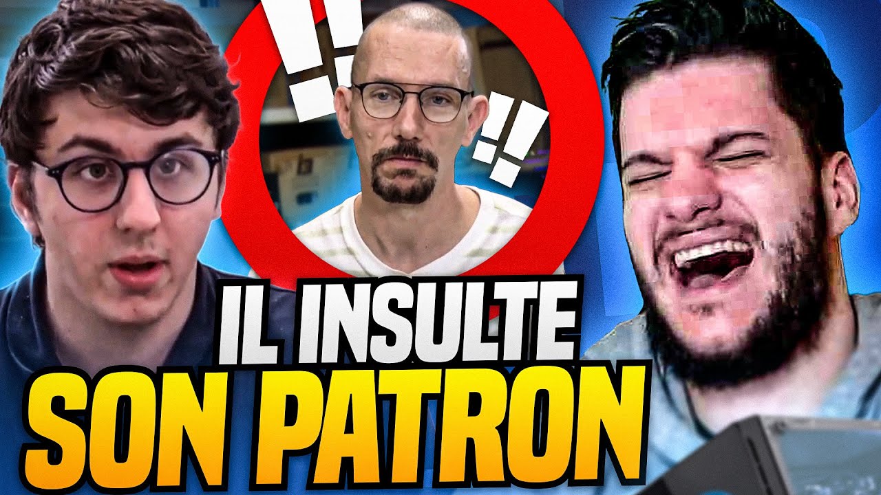 IL INSULTE SON PATRON SANS LE SAVOIR (oh la boulette !)