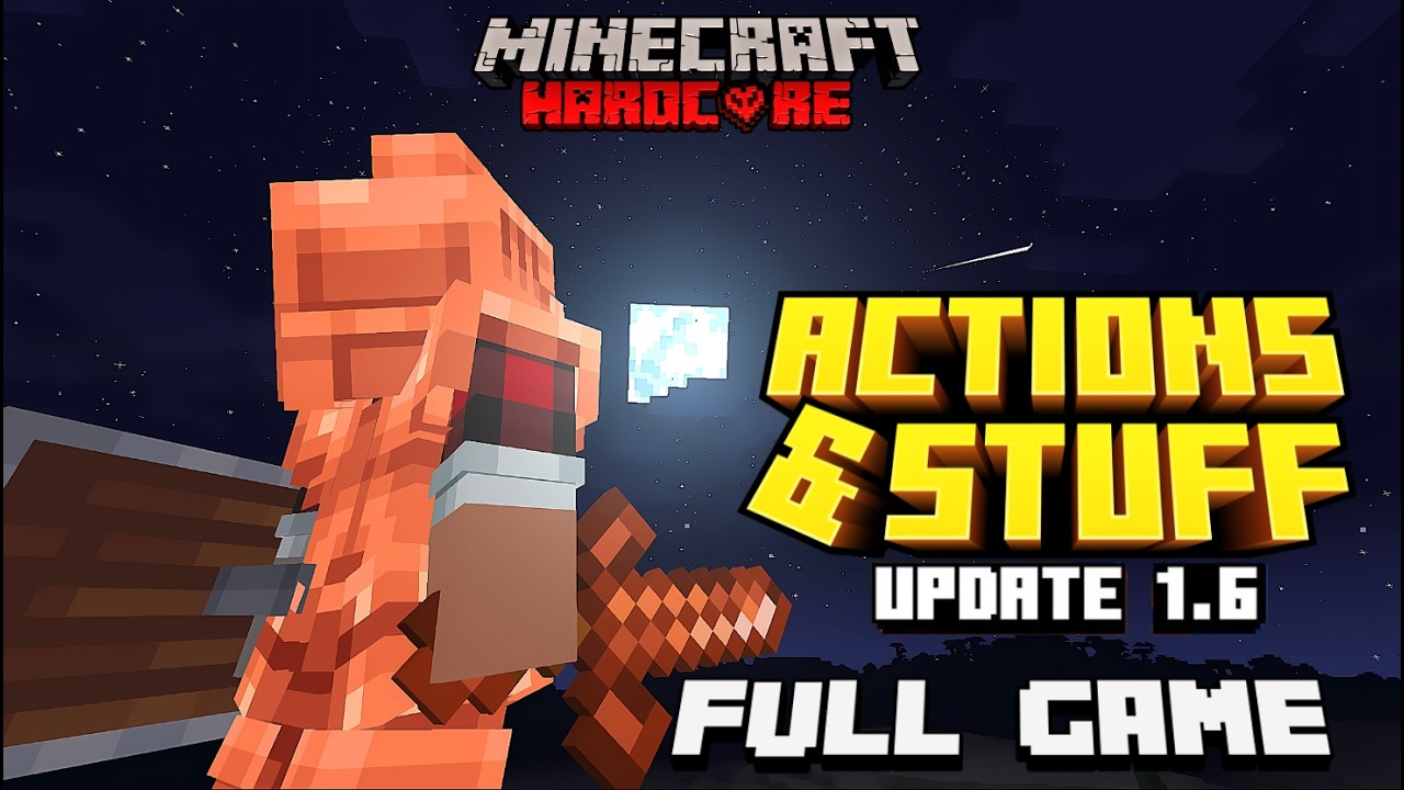 Action And Stuff 1.6 Gameplay Copper Only Hardcore challenge #nocommentarygameplay #longplay