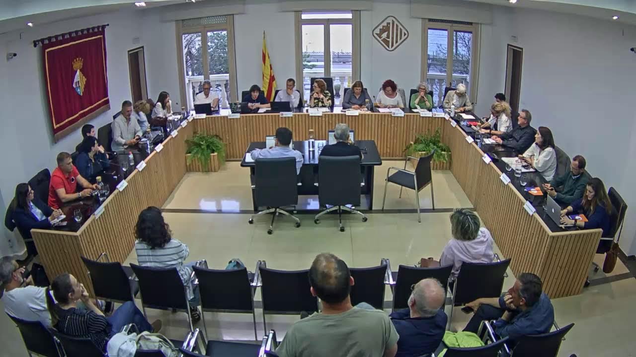 Ple Municipal 15 de maig de 2025