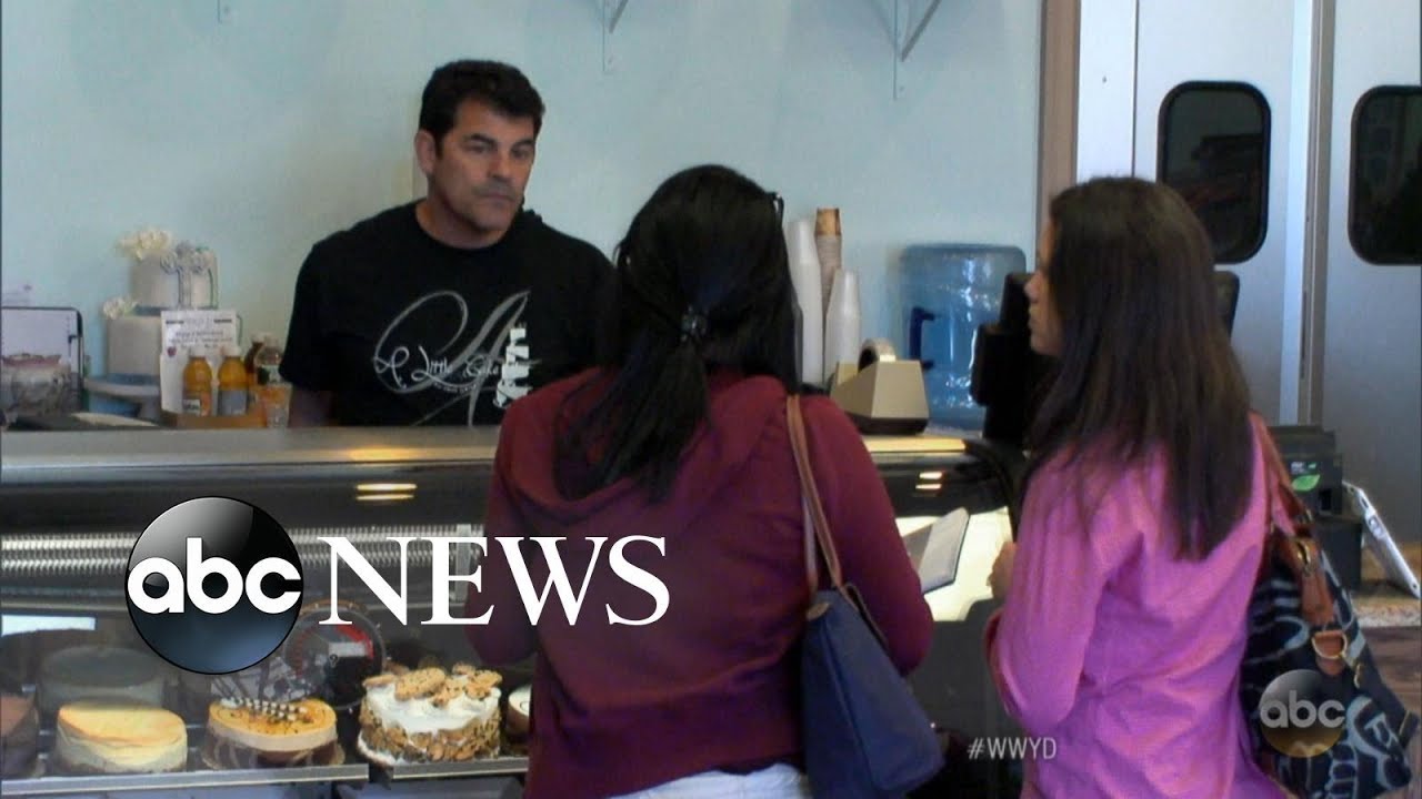 What Would You Do: Bakery employee denies a wedding cake for a lesbian couple