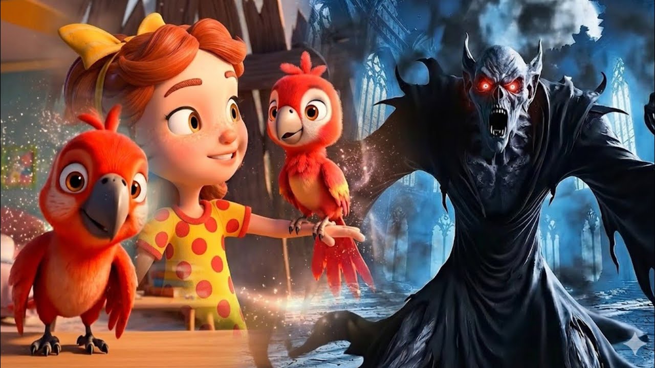 The Prisoned Witch Pixar Styled 3D Cartoons 