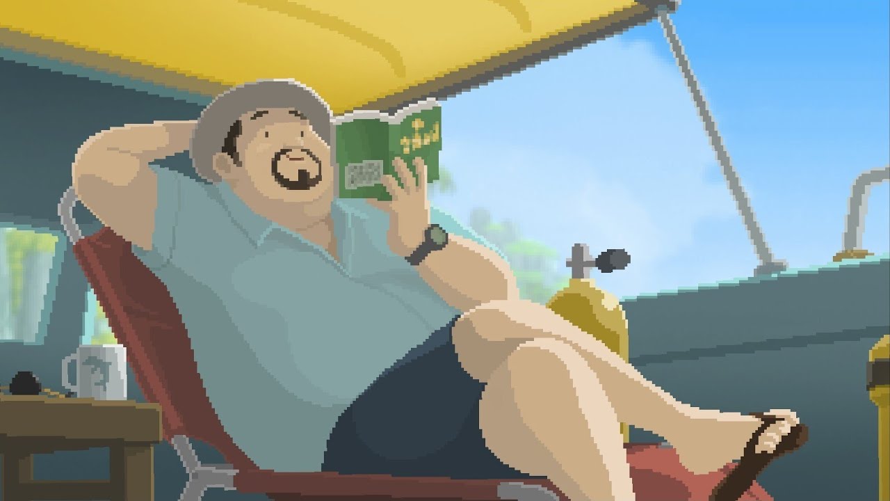 Dave the diver OST's to relax and study the ocean