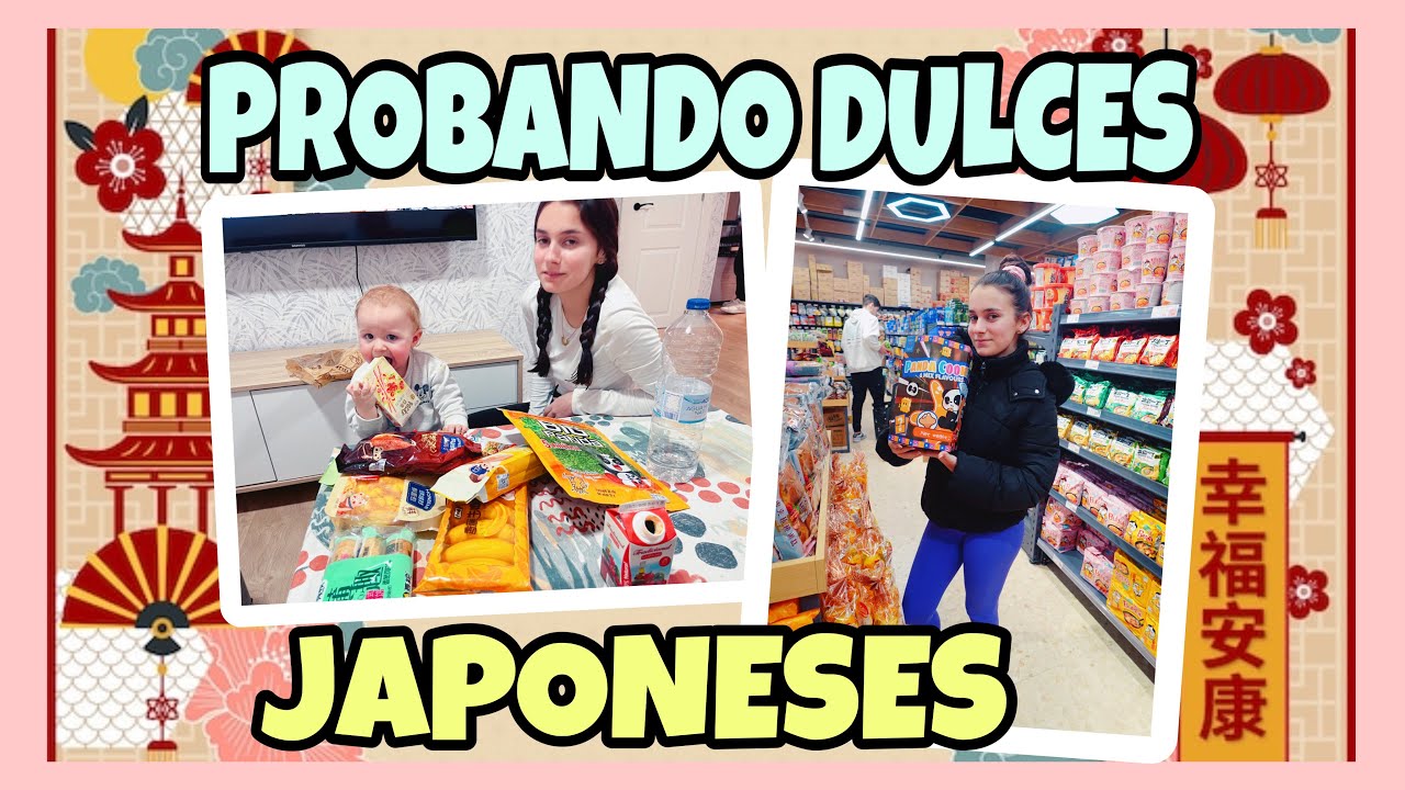PROBANDO DULCES JAPONESES 🫣