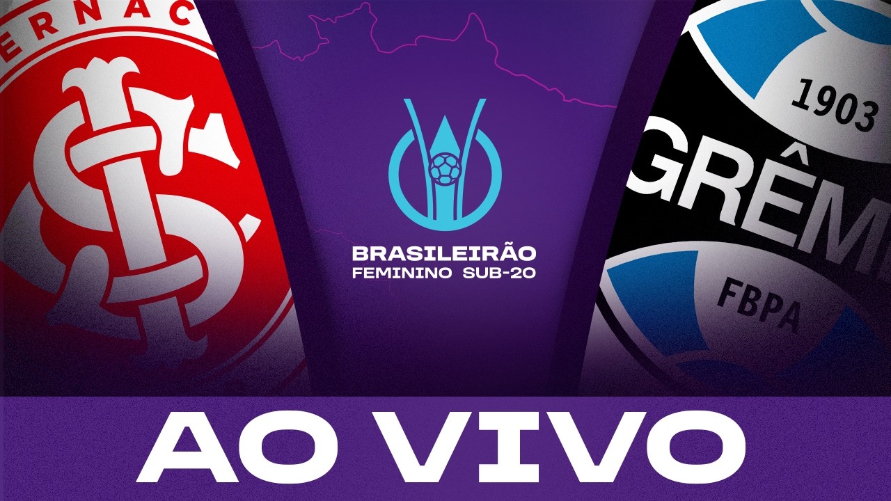 AO VIVO: INTERNACIONAL x GRÊMIO | BRASILEIRÃO FEMININO SUB-20 2026 | 3ª RODADA