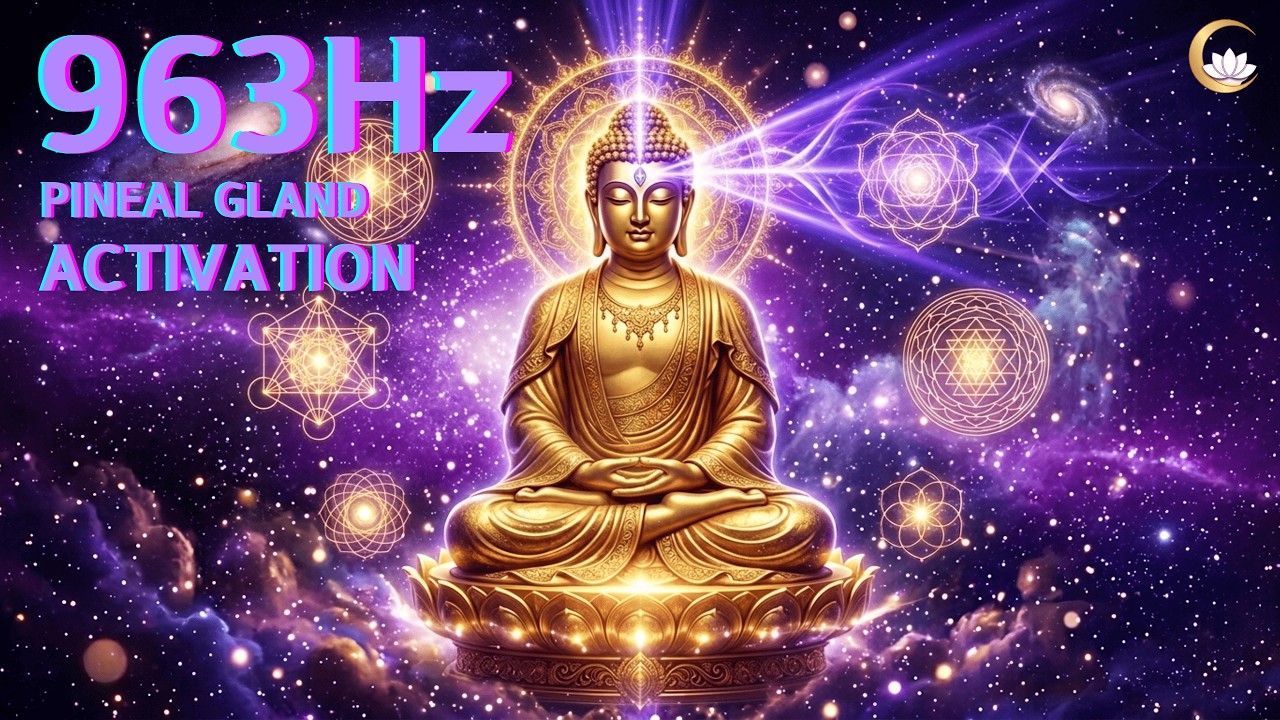 963Hz Pineal Gland Activation — Awaken Third Eye & Connect to Higher Consciousness (3 Hours)