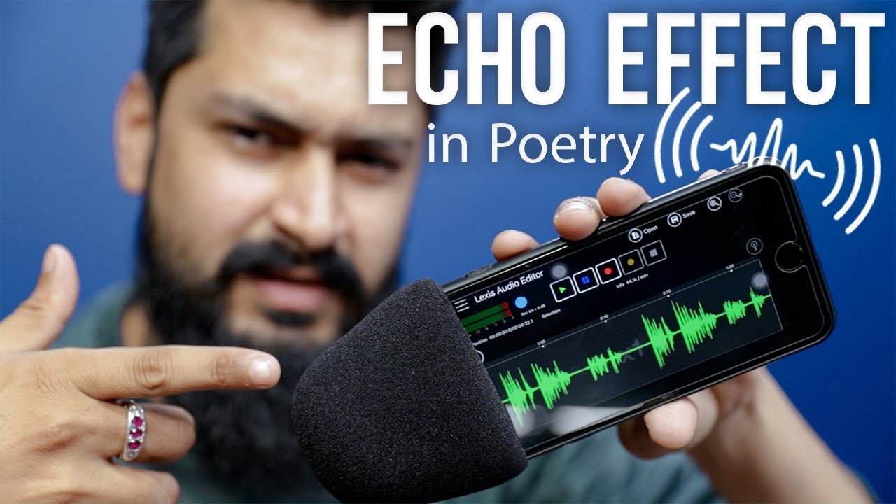 Lexis Audio Editor Tutorial | Echo Effect For Poetry in Mobile Phone | Best Audio Recording App
