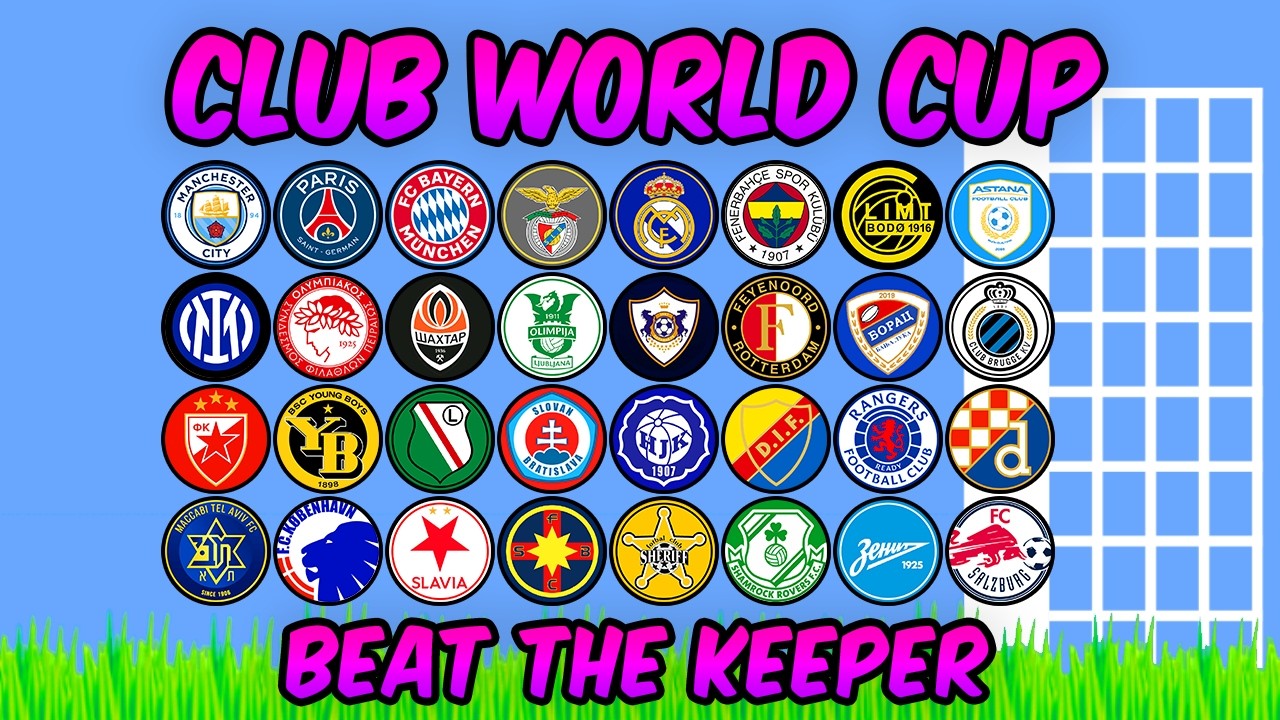 Beat The Keeper - 32 Clubs World Cup - Algodoo Marble Race
