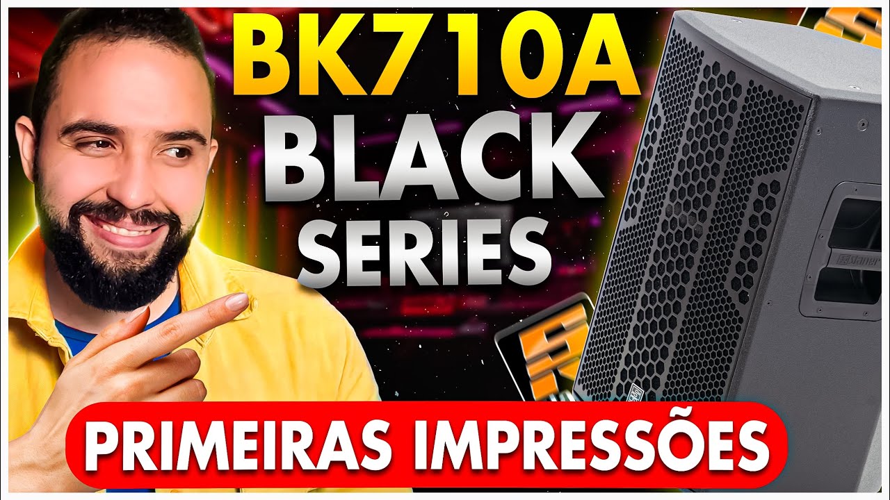 Caixa Ativa Staner Black Series BK710A – Potência, Qualidade e Primeiras Impressões