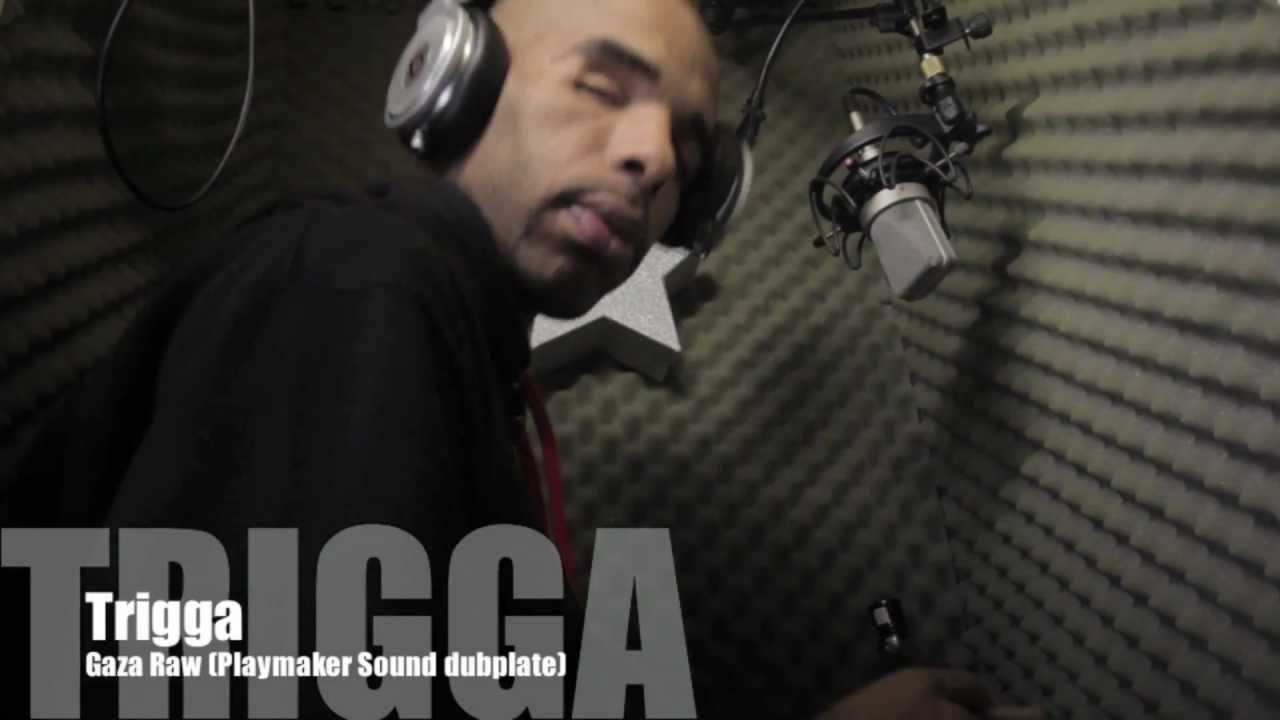 Trigga Gaza Video (Drama) Bare Back Raw Explicit Freestyle (Playmaker Sound dub plate)
