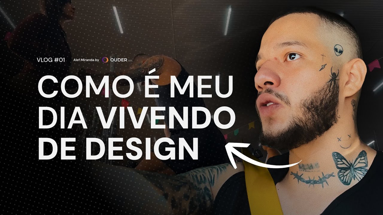 Um dia na vida de quem vive de design treino cria&ccedil;&atilde;o e bastidores [ALEF MIRANDA]