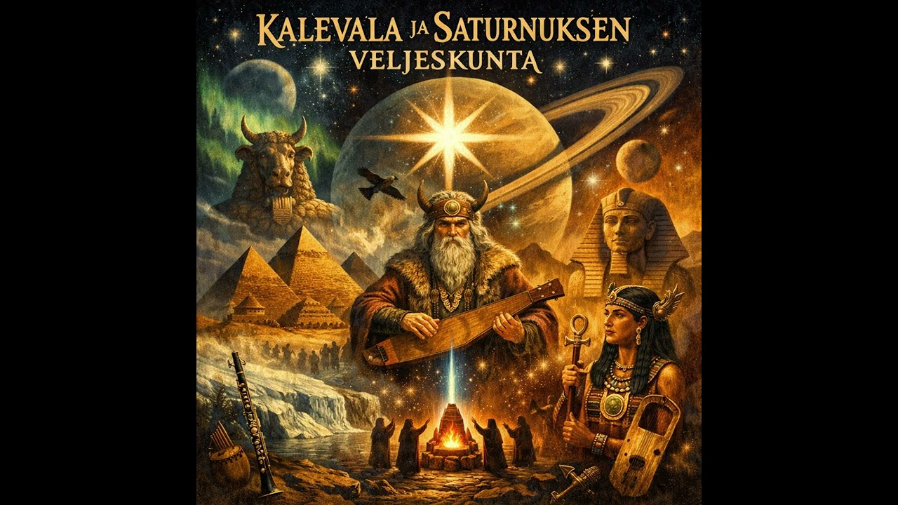 Kalevala ja Saturnuksen veljeskunta | Finnish Cosmic Jazz  | Full Album